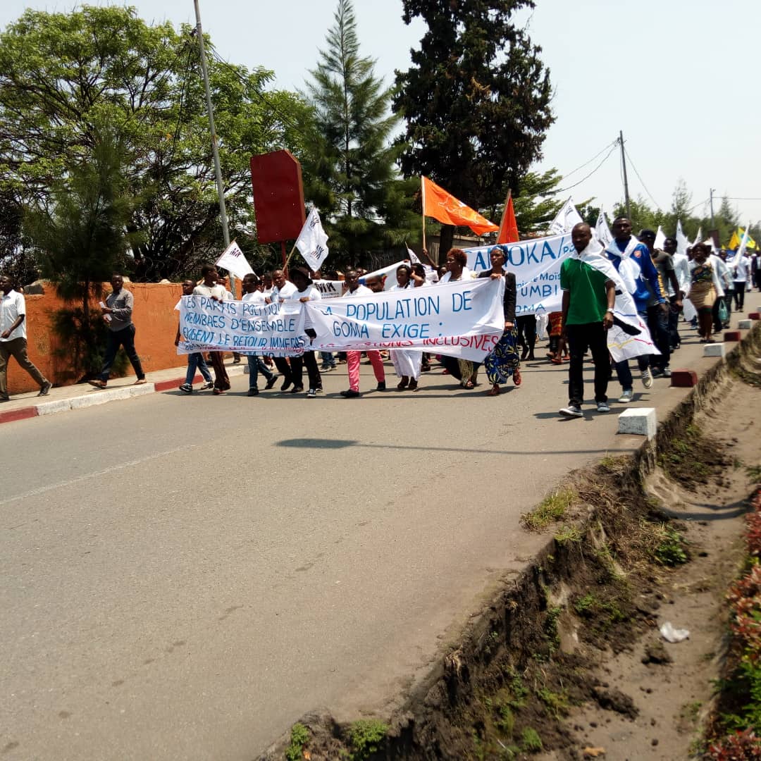 Marche Ensemble à Goma