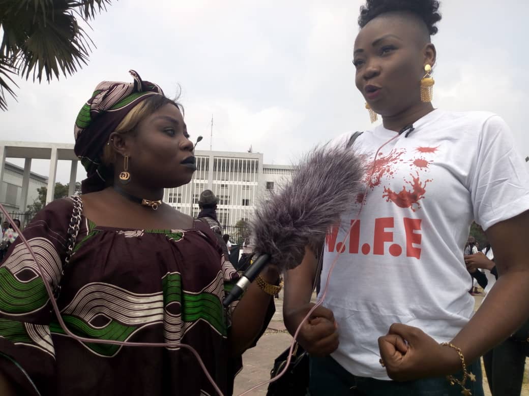 Marche du collectif justice pour elles