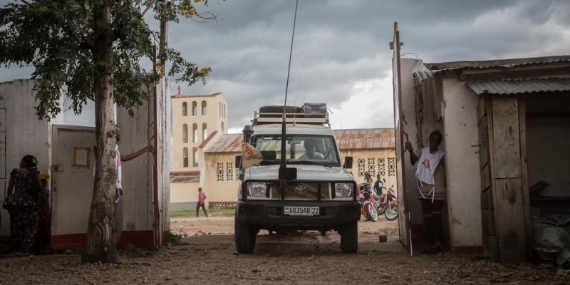 Hôpital de Baraka au Sud-Kivu. © Carl Theunis/MSF