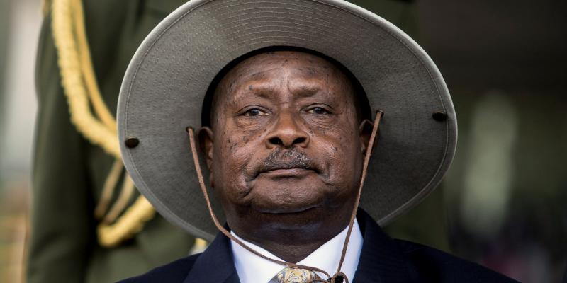 Le président Yoweri Museveni / Photo Droits tiers 