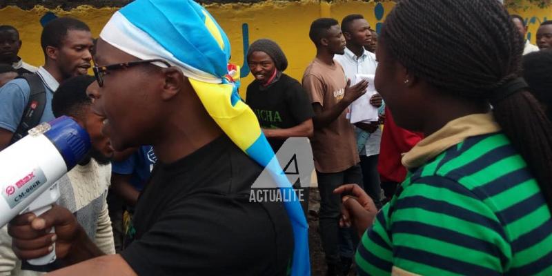 Manifestation de l'Opposition à Goma