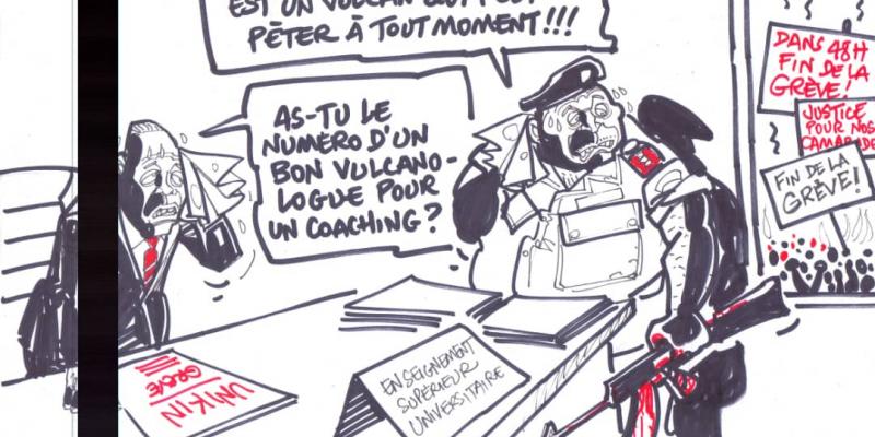 Caricature ACTUALITE.CD réalisée par Kash