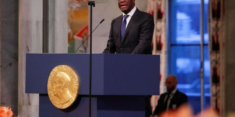 Docteur Denis Mukwege à Oslo, en Norvège