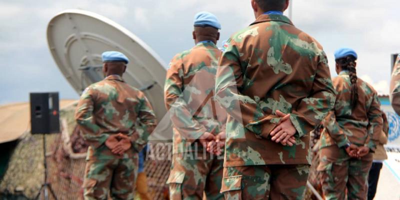 Des casques bleus sud -africains dans l'est de la RDC / Ph. Mulegwa 