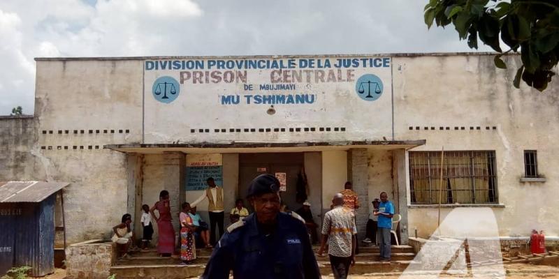 Une vue de la prison centrale de Mbuji Mayi/Ph. ACTUALITE.CD