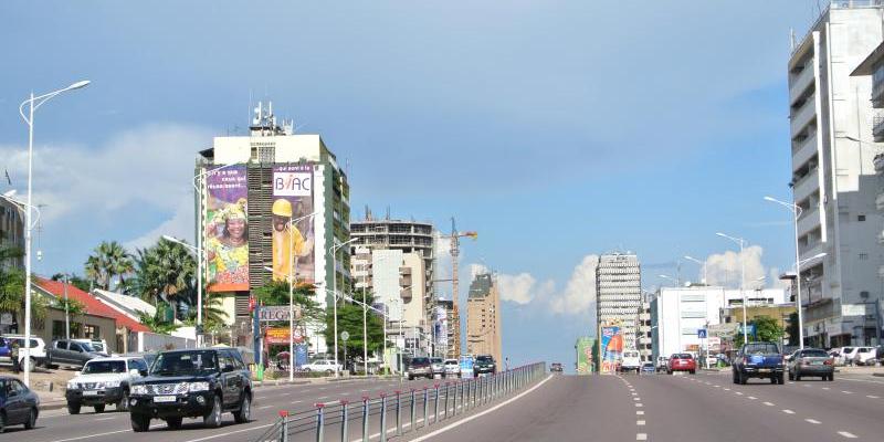 Le boulevard du 30 juin à Kinshasa