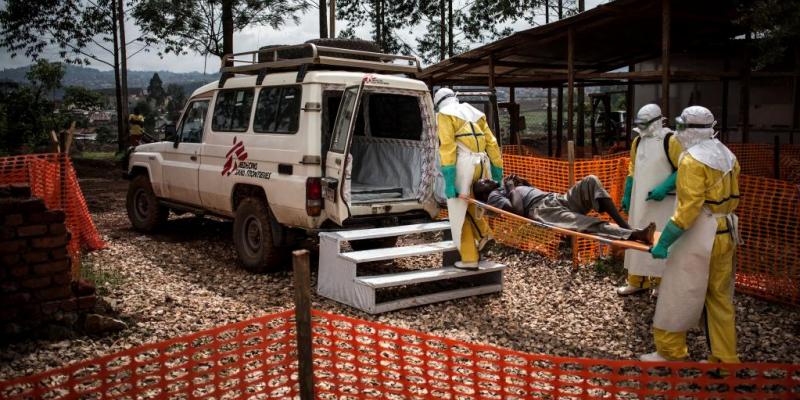 Centre de traitement d'Ebola dans la zone de Butembo en RDC / Droits tiers 