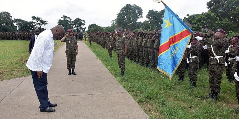 Tshisekedi au camp Tshatshi / Droits tiers 