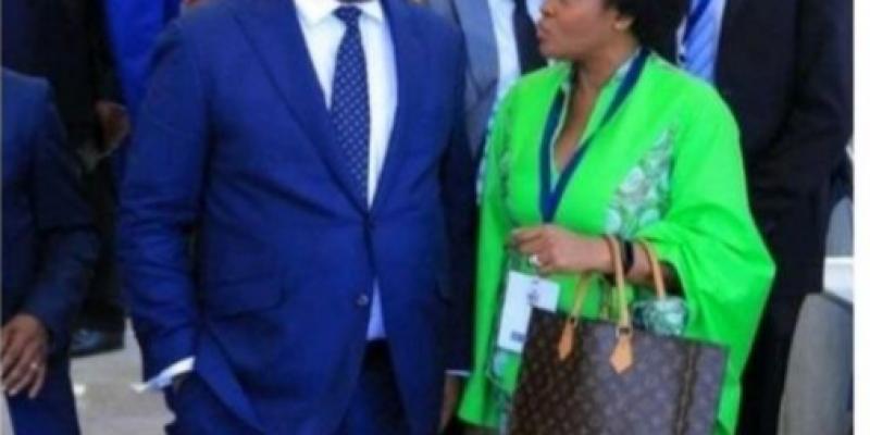 Lydie Omanga , directrice de la  communication du président Félix Tshisekedi  