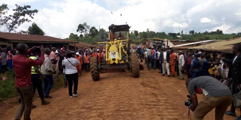 Lancement des travaux/ Ph. Justin Mwamba 