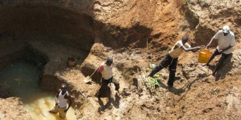 Une mine de diamant dans le Kasai 