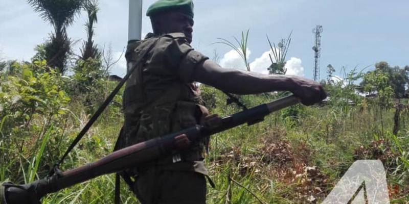 Une patrouille FARDC près de Beni (ACTUALITE.CD)