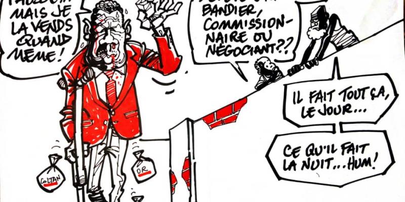 Caricature ACTUALITE.CD réalisée par Kash