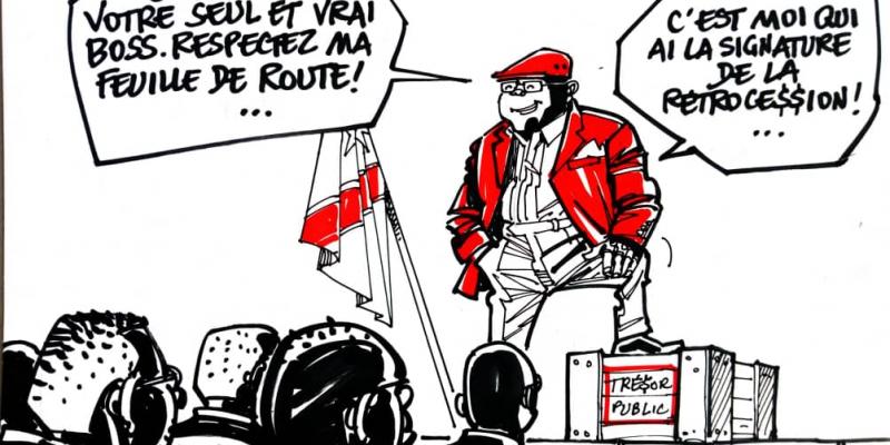 Caricature ACTUALITE.CD réalisée par Kash