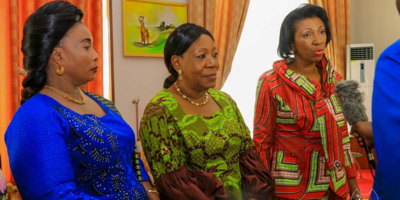 Rencontre Catherine Samba Panza et Jeanine Mabunda