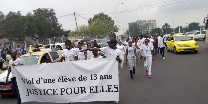 Viol de la mineure: marche de solidarité