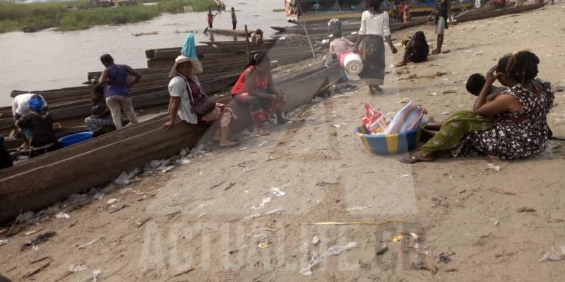 Vendeuses de poissons à Kinkole