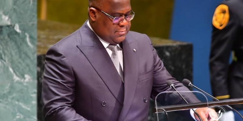 Discours à l’assemblée générale des Nations Unies:  le président Tshisekedi se félicite des 18 % de femmes au sein du gouvernement