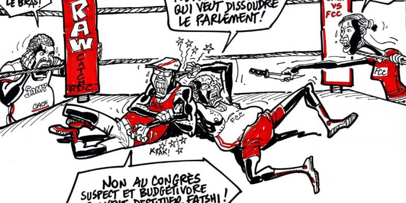 Caricature ACTUALITE.CD réalisée par Kash