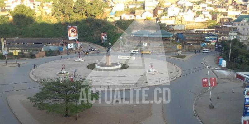 Place de l'indépendance à Bukavu. Ph. Justin Mwamba ACTUALITE.CD