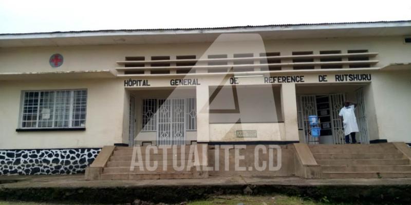 Bâtiment de l'hôpital général de référence de Rutshuru au Nord-Kivu/Ph Jonathan Kombi ACTUALITE.CD