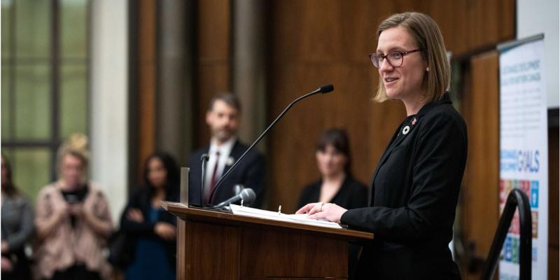 Karina Gould, ministre du Canada du développement international