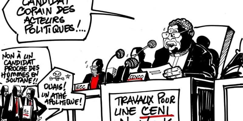 Les caricatures de ACTUALITE.CD sont réalisées par Kash.