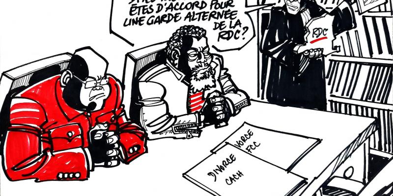 Les caricatures de ACTUALITE.CD sont réalisées par Kash.