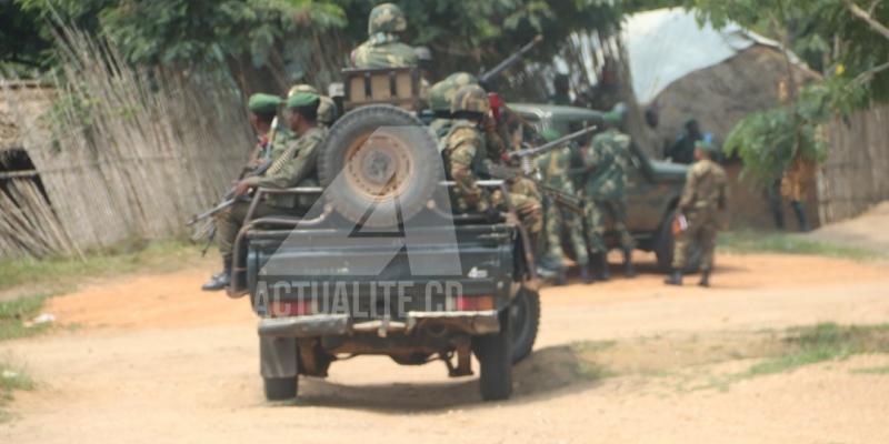 Une patrouille FARDC au Nord-Kivu. PH. ACTUALITE.CD