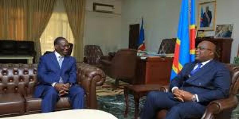 Le président Félix Tshisekedi et le Premier ministre Sylvestre Ilunga. Ph/droits tiers. 