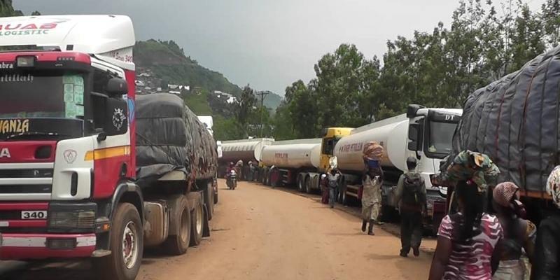 Camions poids lourds. Ph. Droits Tiers. 