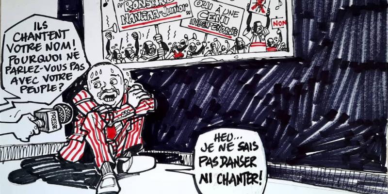 Les caricatures de ACTUALITE.CD sont réalisées par Kash.