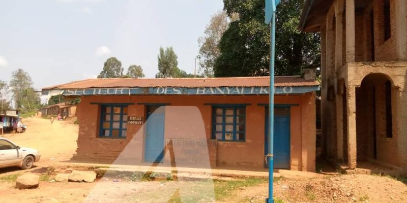 Le bureau du secteur de Banyali Kilo, Djugu (Ituri). Ph. Franck Asante/ACTUALITE.CD.