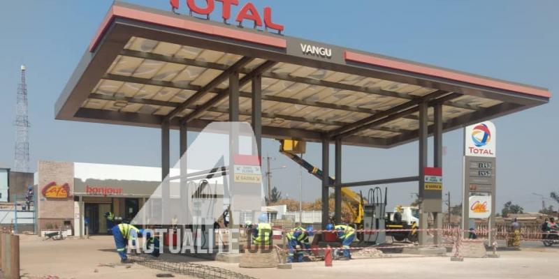 Une station de carburant à Lubumbashi/Ph ACTUALITE.CD