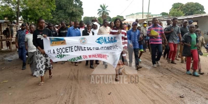 Marche à Baraka contre l'érection de Minembwe en commune/Ph ACTUALITE.CD