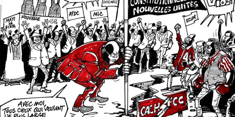 Les caricatures de ACTUALITE.CD sont réalisées par Kash.