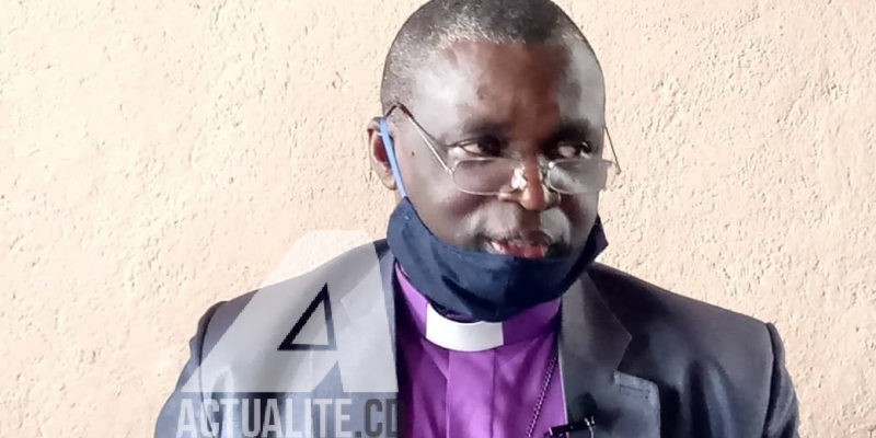 Mgr Isesomo Adolphe, l'évêque anglican à Butembo/Ph ACTUALITE.CD