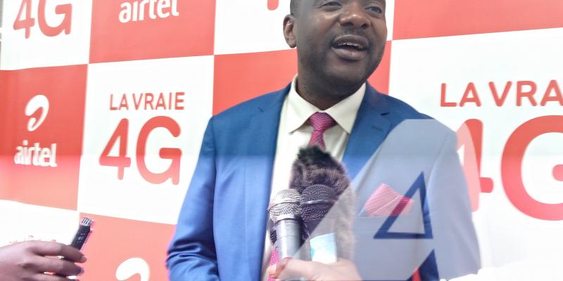 Thierry Diasonama, DG d'Airtel Congo. Ph. ACTUALITE.CD