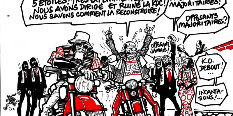 Les caricatures de ACTUALITE.CD sont réalisées par Kash. 