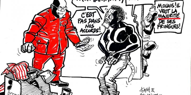 Les caricatures de ACTUALITE.CD sont réalisées par Kash. 