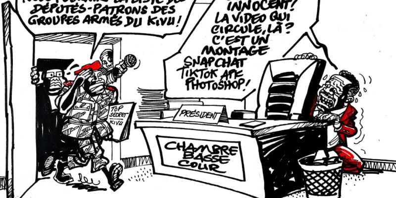 Les caricatures de ACTUALITE.CD sont réalisées par Kash. 