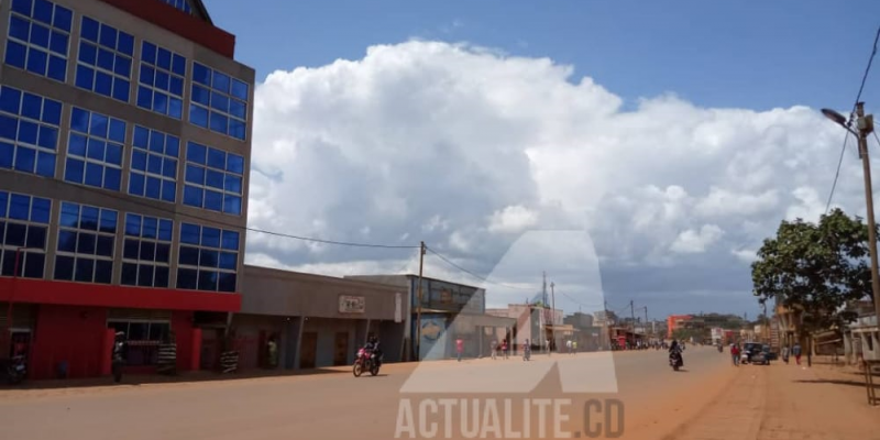 Boulevard Président de la République à Butembo/Ph ACTUALITE.CD 