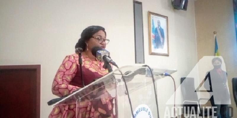 JIFA 2021 en RDC : Gisèle Ndaya encourage les familles congolaises à « s’approprier les NTIC mais aussi à soutenir les FARDC »