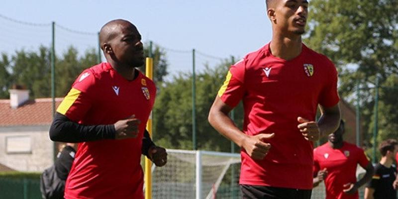 Gaël Kakuta à l'entrainement avec le RC Lens