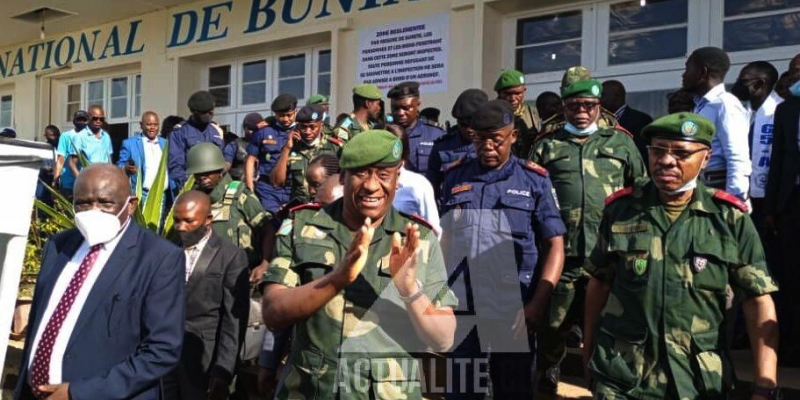 Lieutenant-général Luboya Nkashama Johnny, gouverneur de l'Ituri/Ph ACTUALITE.CD 