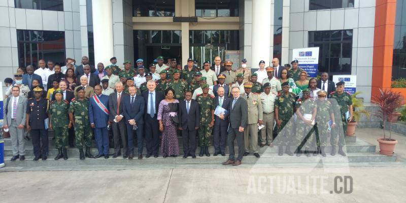 Photo de famille RDC-UE. Photo ACTUALITE.CD.