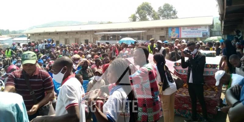 Les sinistrés de Goma cantonnés sur le site de Kayembe/Ph. ACTUALITE.CD