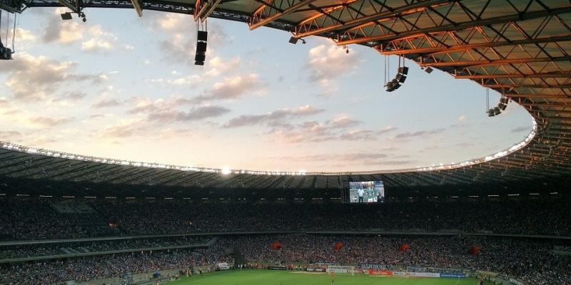 Vue d'un stade de football/Ph. droits tiers 