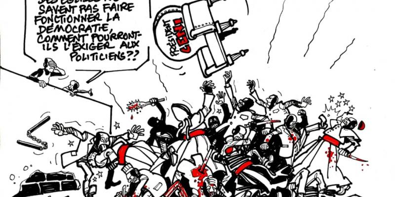 Les caricatures de ACTUALITE.CD sont réalisées par Kash