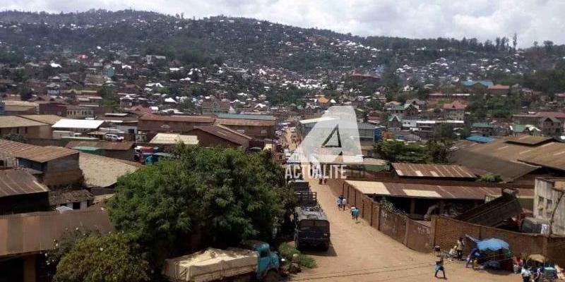 Une vue de la commune de Kadutu à Bukavu